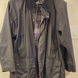 Barbour Black Military Field Jacket